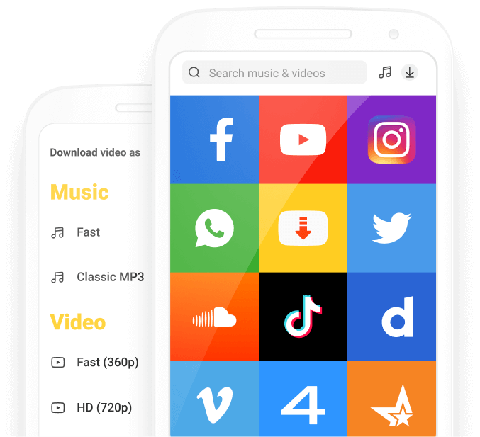 Baixar Snaptube para Android grátis MP3 downloader